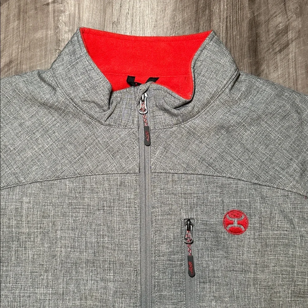 Hooey Softshell Fleece Lined Jacket - Large